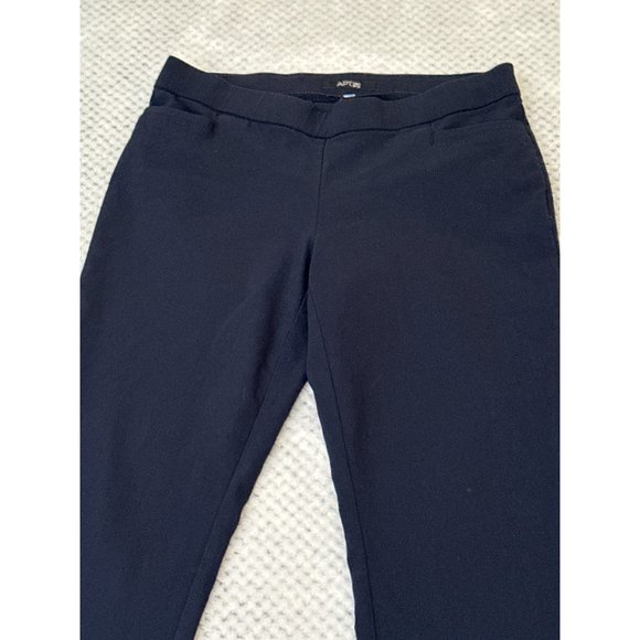 Apt 9 Pants Womens 6P Navy Low Rise Flare Leg Opening Pull On Bottoms - Picture 3 of 11